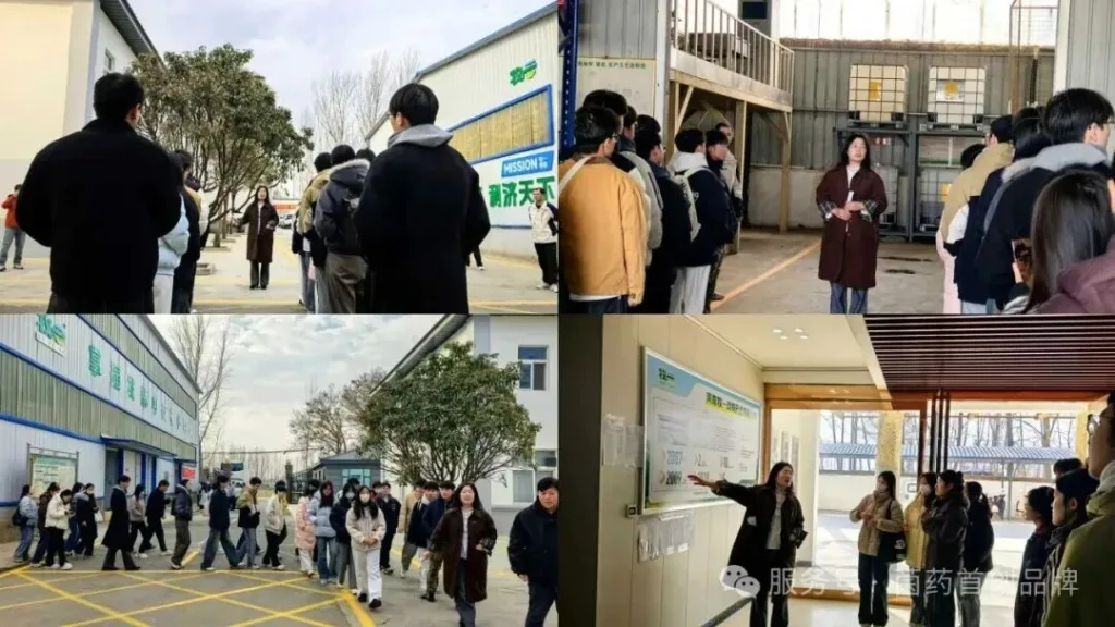 黄河科技学院师生参观