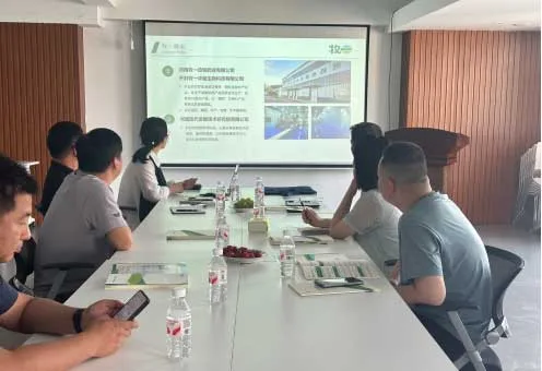 河南医药高专领导莅临牧一药业参观考察2